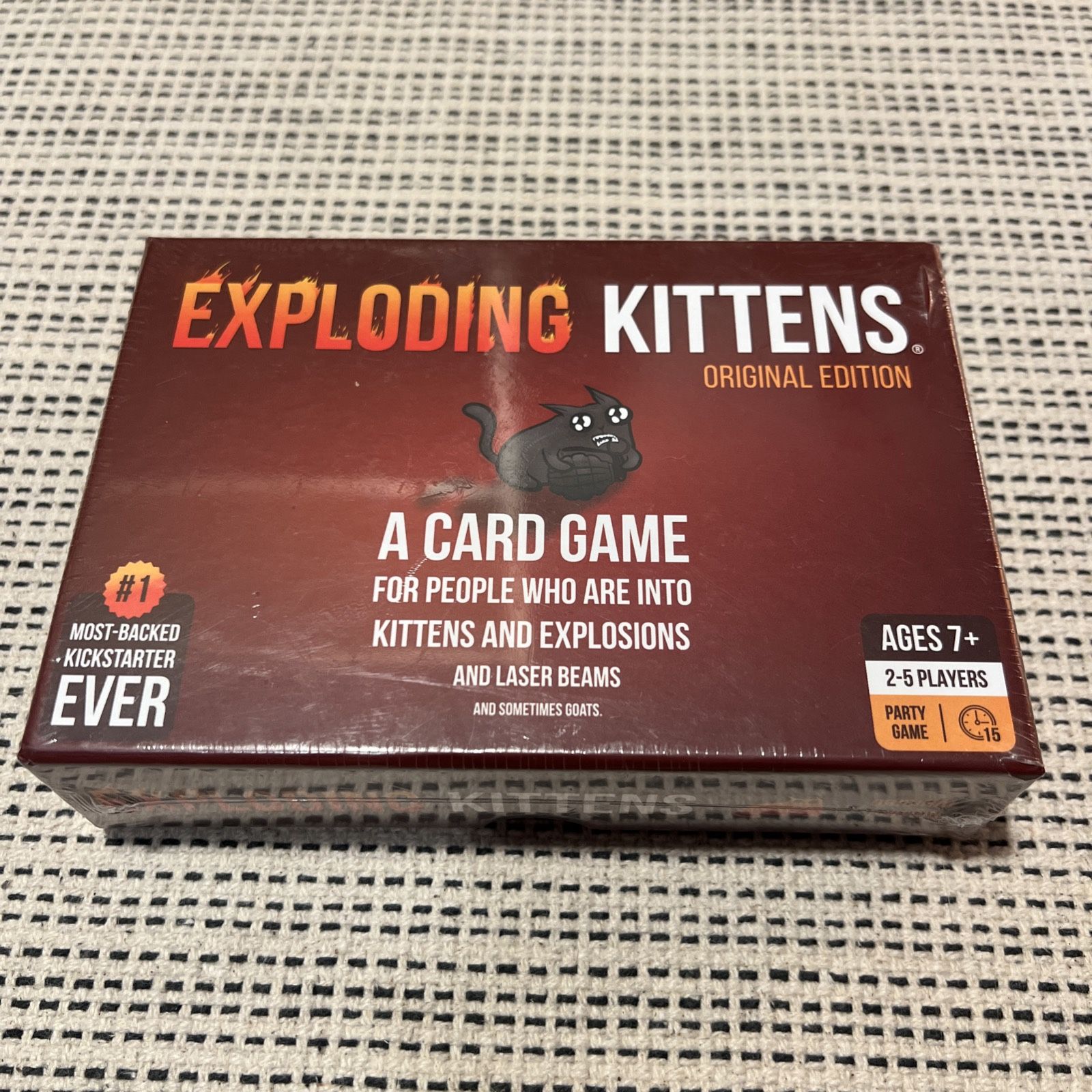New Exploding Kittens Card Board Game