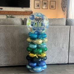 Birthday Ballon Tower 