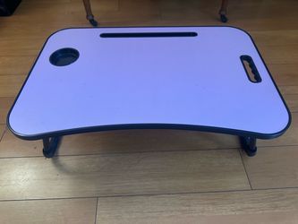 portable folding lap desk (often sold as a multi-purpose laptop bed tray).