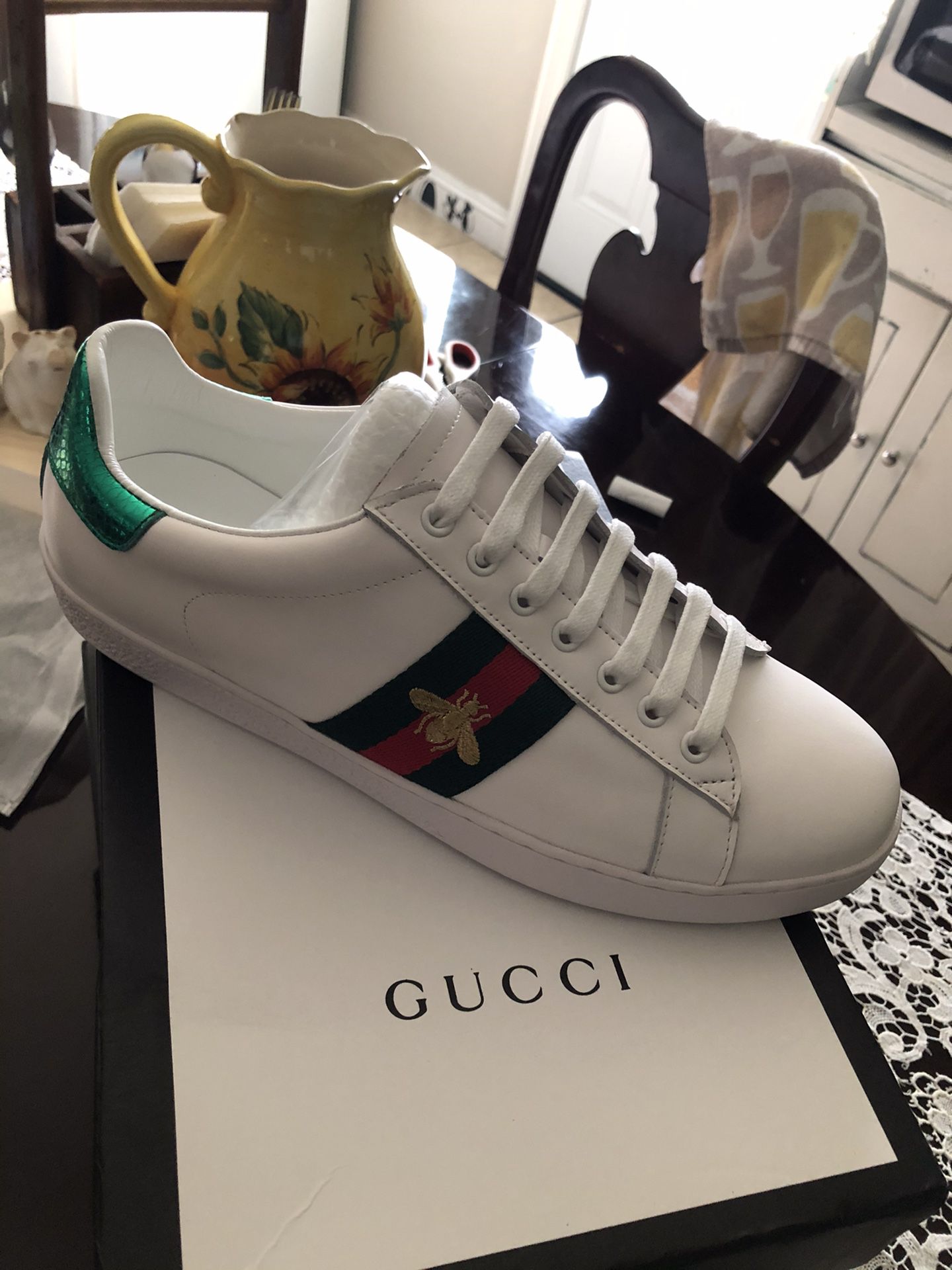 Gucci ace sneaker. *size 7 men. Or 8.5 women