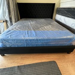King Pillowtop New Mattresses New Memory Foam New Bed Frames Nuevo Colchones Camas Nuevas ‼️ 