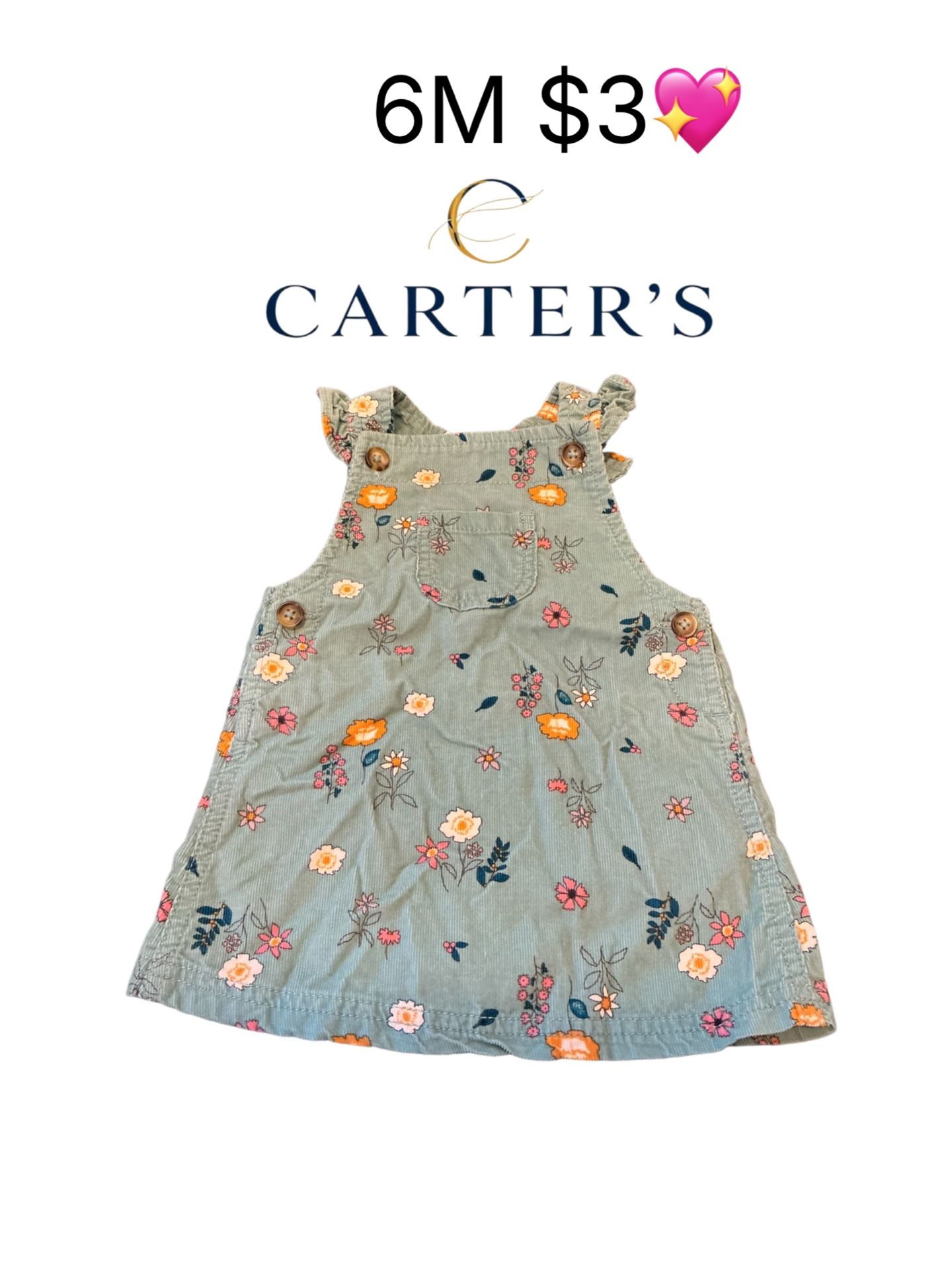JUST ONE YOU FROM CARTERS BABY GIRLS 6M 💖💖GREAT CONDITION