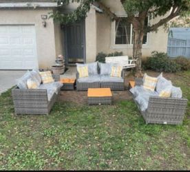 High quality deep seating cushions patio furniture set fully assembled in the box 🆕🚎🚚☑️