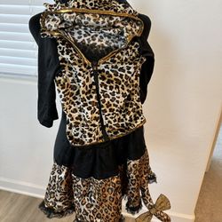 Child Cheetah Halloween Costume 