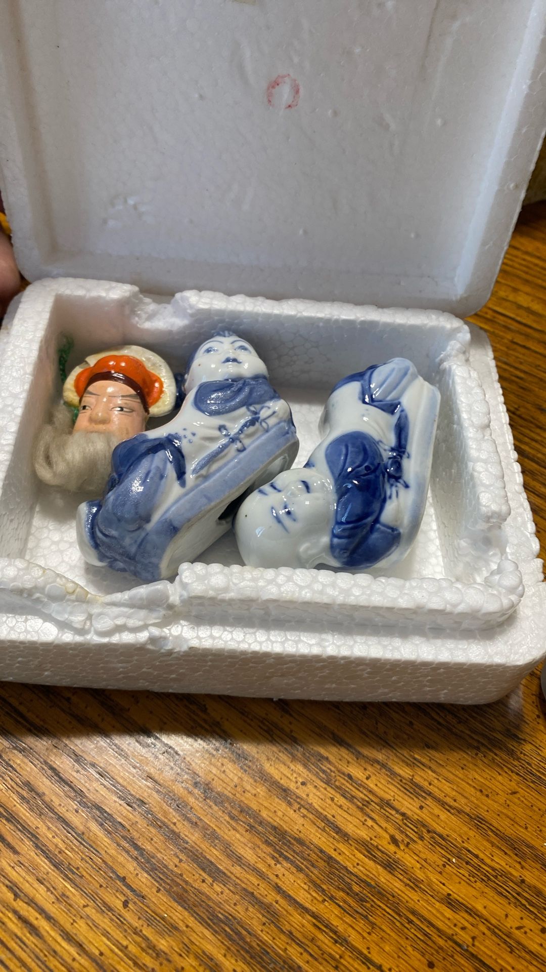 Chinese Cork Figurines