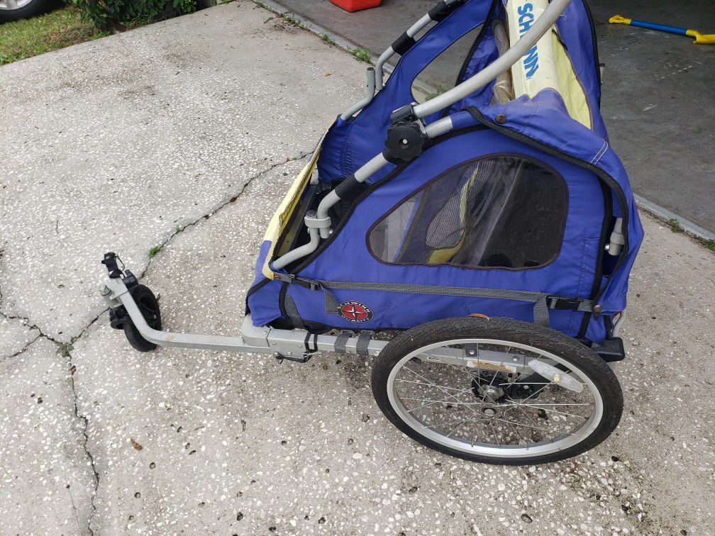 2 Seat Bicycle Trailer 
