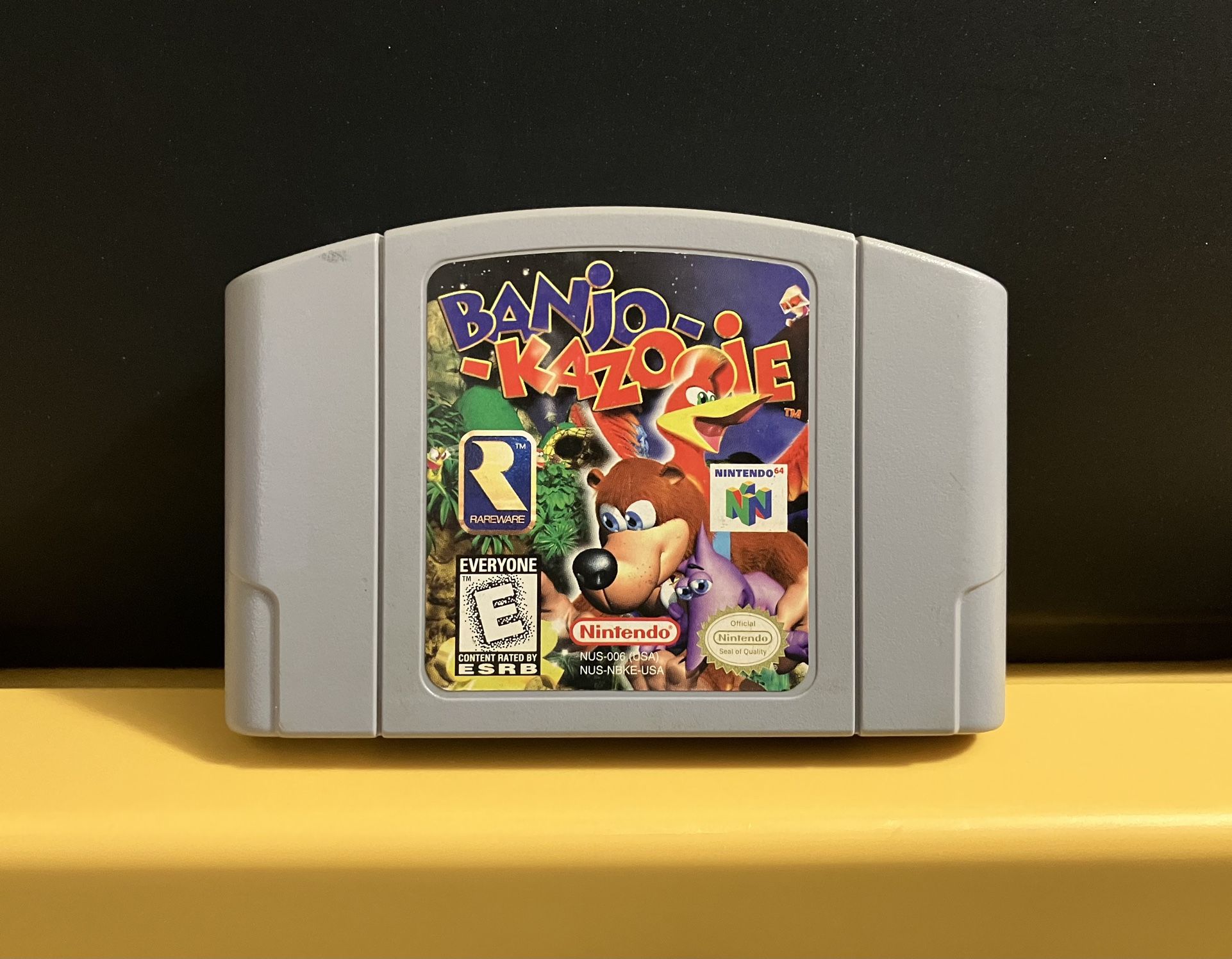 Banjo Kazooie for Nintendo 64 video game console system n64 cartridge Authentic