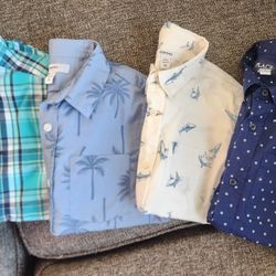 Boys Size 10 Button Down Dress Shirts. $5 Each