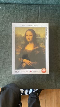 MONA  LISA 1000 Pc Puzzle. 