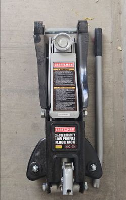Craftsman 2.5 Low profile jack