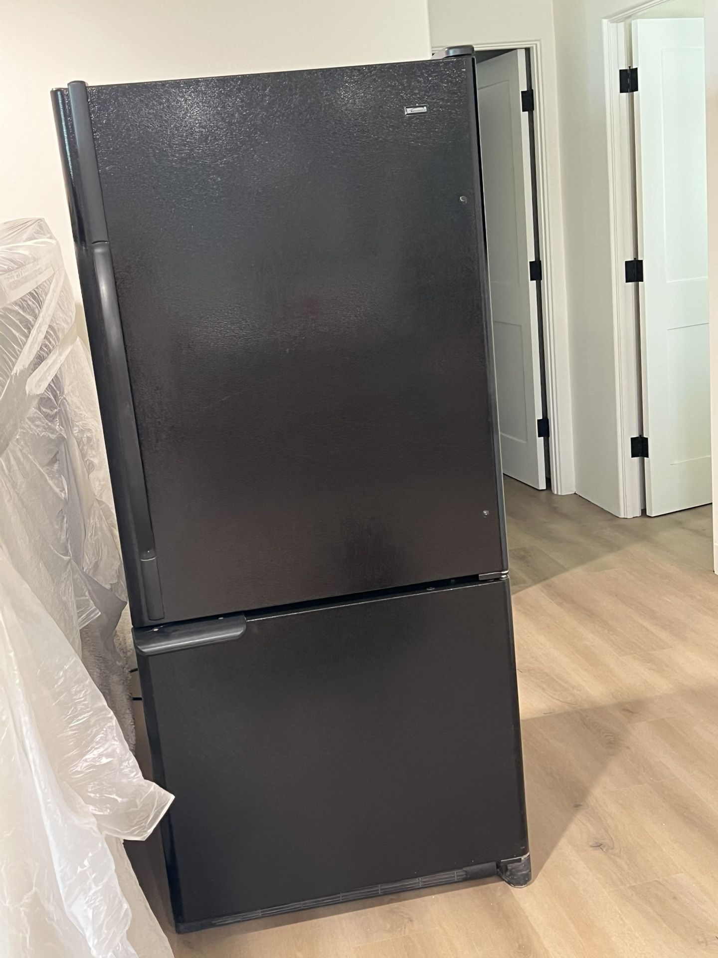 Free 30” W X 30” D X 67” Tall Refrigerator/Freezer….This Is FREE