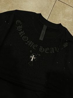 Rhinestones Chrome Hearts T-Shirt
