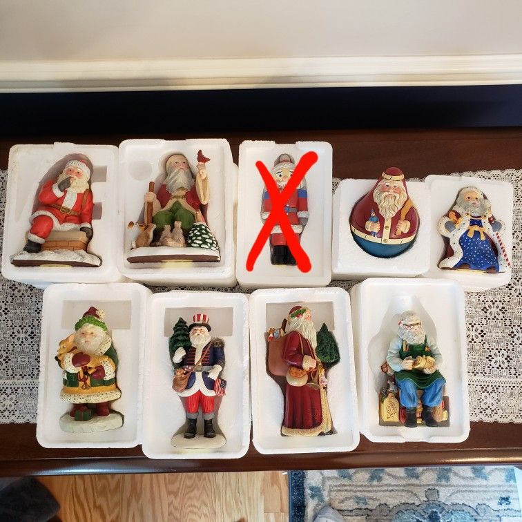 Lenox 1996 Collector's Treasury of Santa