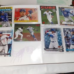 8total Javier Baez 2021 & 22 & 20 All Super Clean