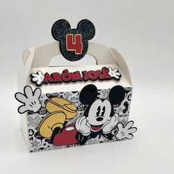 Mickey Mouse Boxes Party Favors Party Bags 