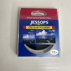 Jessops 72mm Circular Polarising Filter - Made In Japan - Boxed