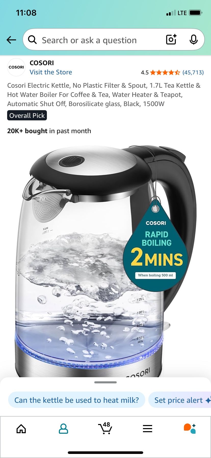 Cosori Electric Kettle