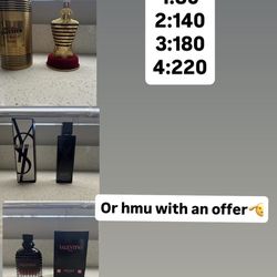 COLGONES AND PERFUME