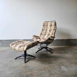 Vintage Mcm Swivel Rocking Chair