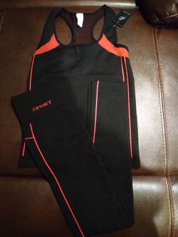 Red Gym Suit