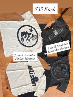 Essential and Hellstar shirts