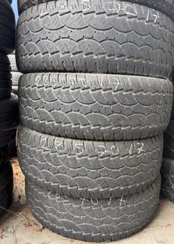 285/70R17 Used tires