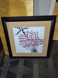 It's an excellent condition framed simulated artwork for sale in Pine Hill