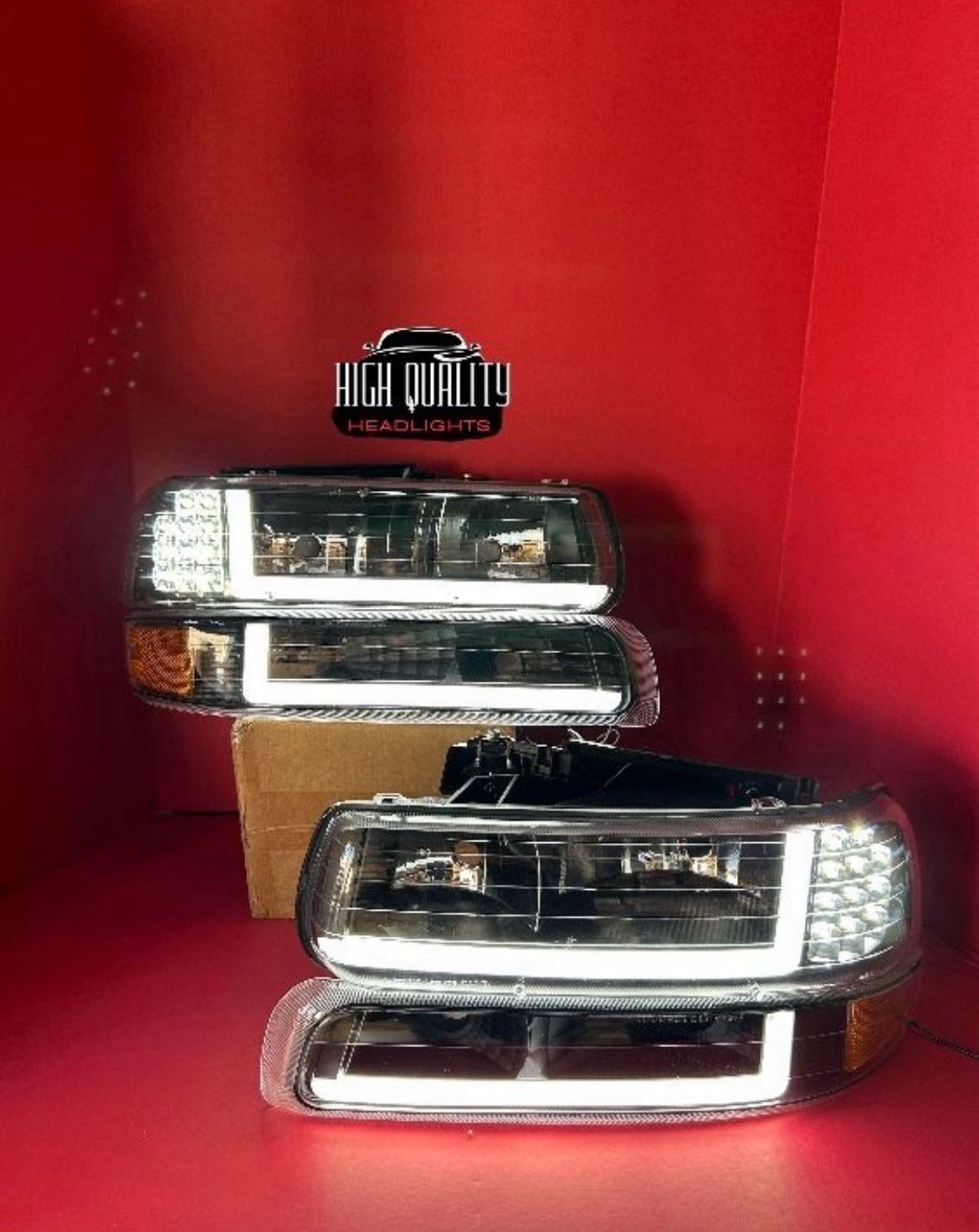 Chevy Silverado1999. 2002 headlights.
