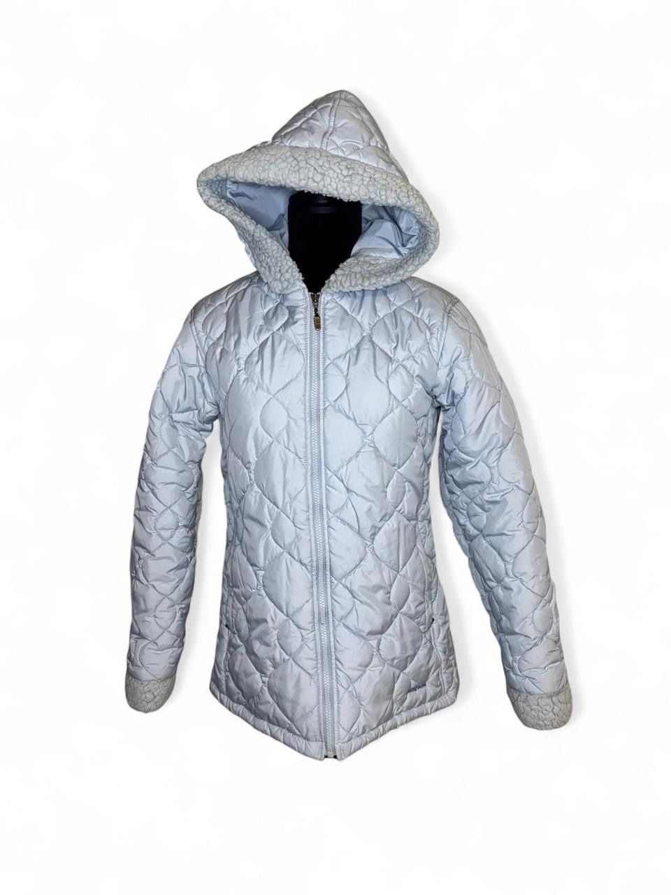 Patagonia Light Blue Quilted Puffer Jacket Size Medium