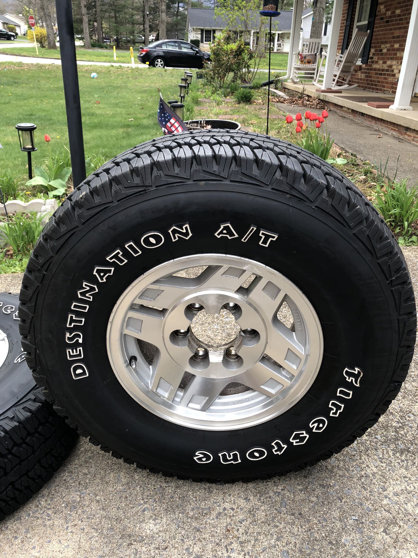 4 Firestone Truck Tires