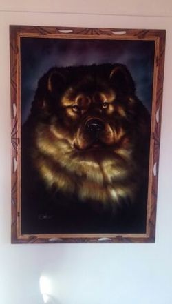 Really cool chow painting