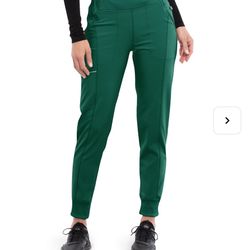 Hunter Green Scrub Pants