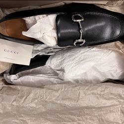 Gucci Horsebit Square Toe Loafers . Size 11 US  NEW with Box And Papers. 