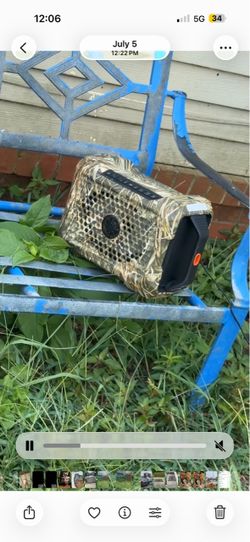 Camo Portable Bluetooth Speaker ecoxgear