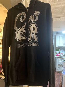 New girls hoodie gray color Mickey style  size L