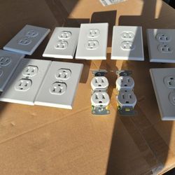 Power Outlet With Covers $1/each 