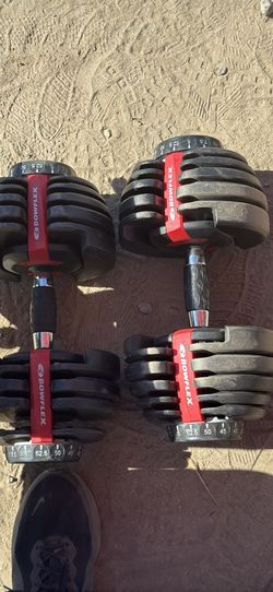 Blowflex weights just comes with the 2 weights