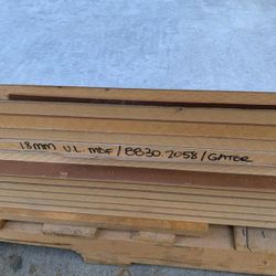 18mm MDF with Laminate