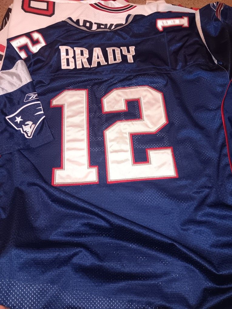 Tom Brady Size 56 3xl On The Field Jersey 20 Obo