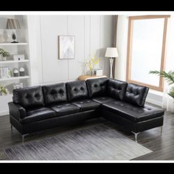 Sectional with Metal Legs,RAF Chaise