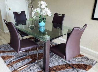 Modern Dining Table Set. 5Pc