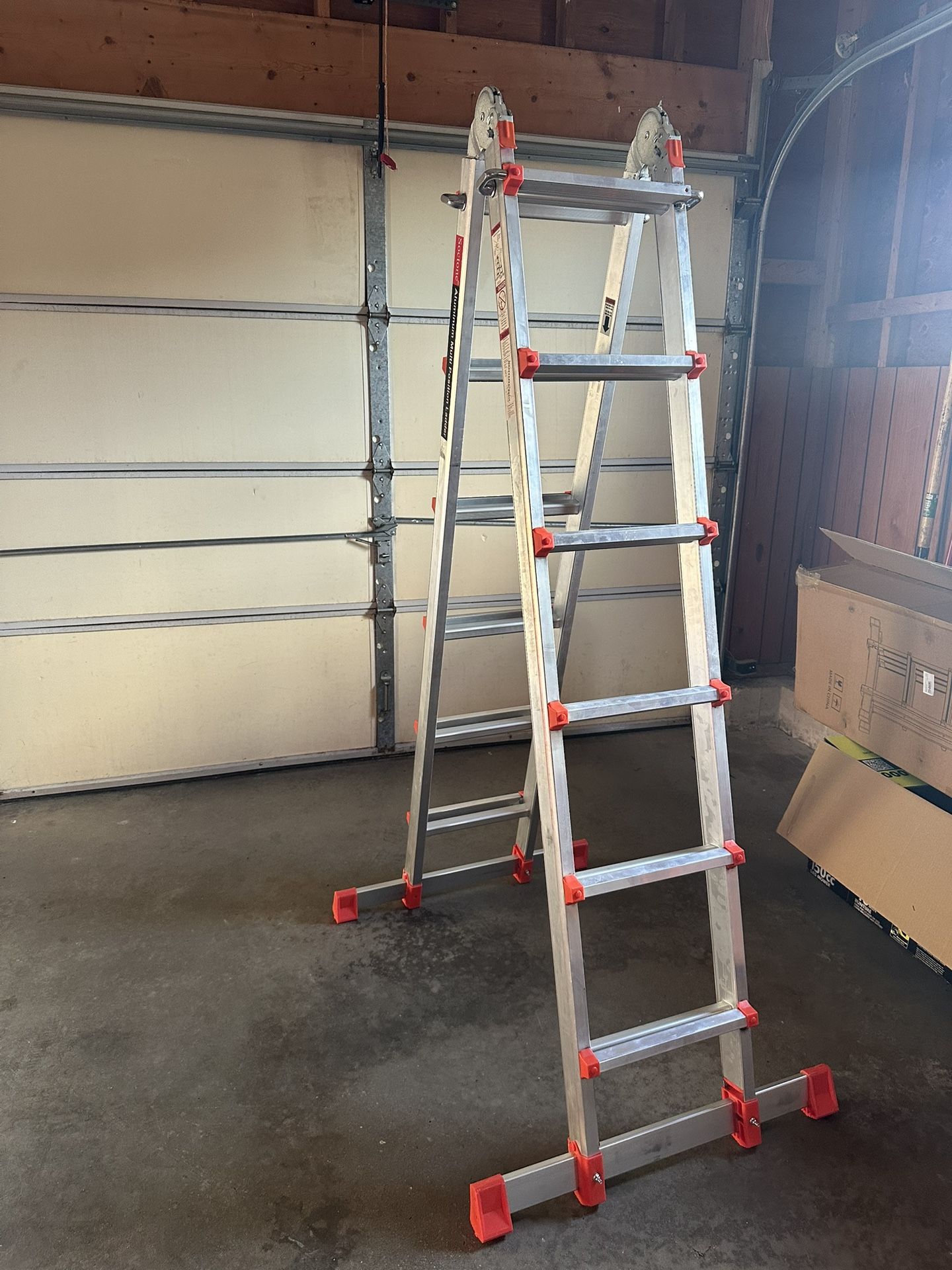 22FT Ladder A-Frame Extension Ladder