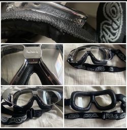 Y2K VON DUTCH VINTAGE MOTO GOGGLES