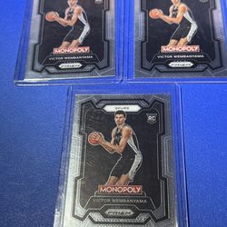 2023-24 Panini Prizm Monopoly - Victor Wembanyama #81