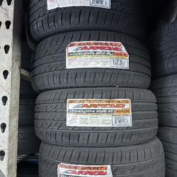 SET OF FOUR BRAND NEW TIRES 215/40/18 ARROYO GRANDSPORT A/S, INCLUDING MOUNT AND BALANCE, ASK ME FOR SIZES AND BRANDS