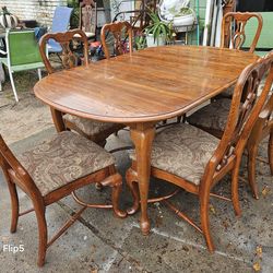 Dining Table 6 Chairs