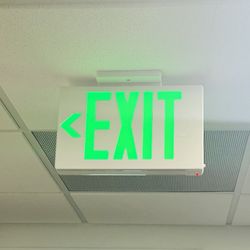 LED EXIT Signs 2 sided– Emergency Exit Light  New