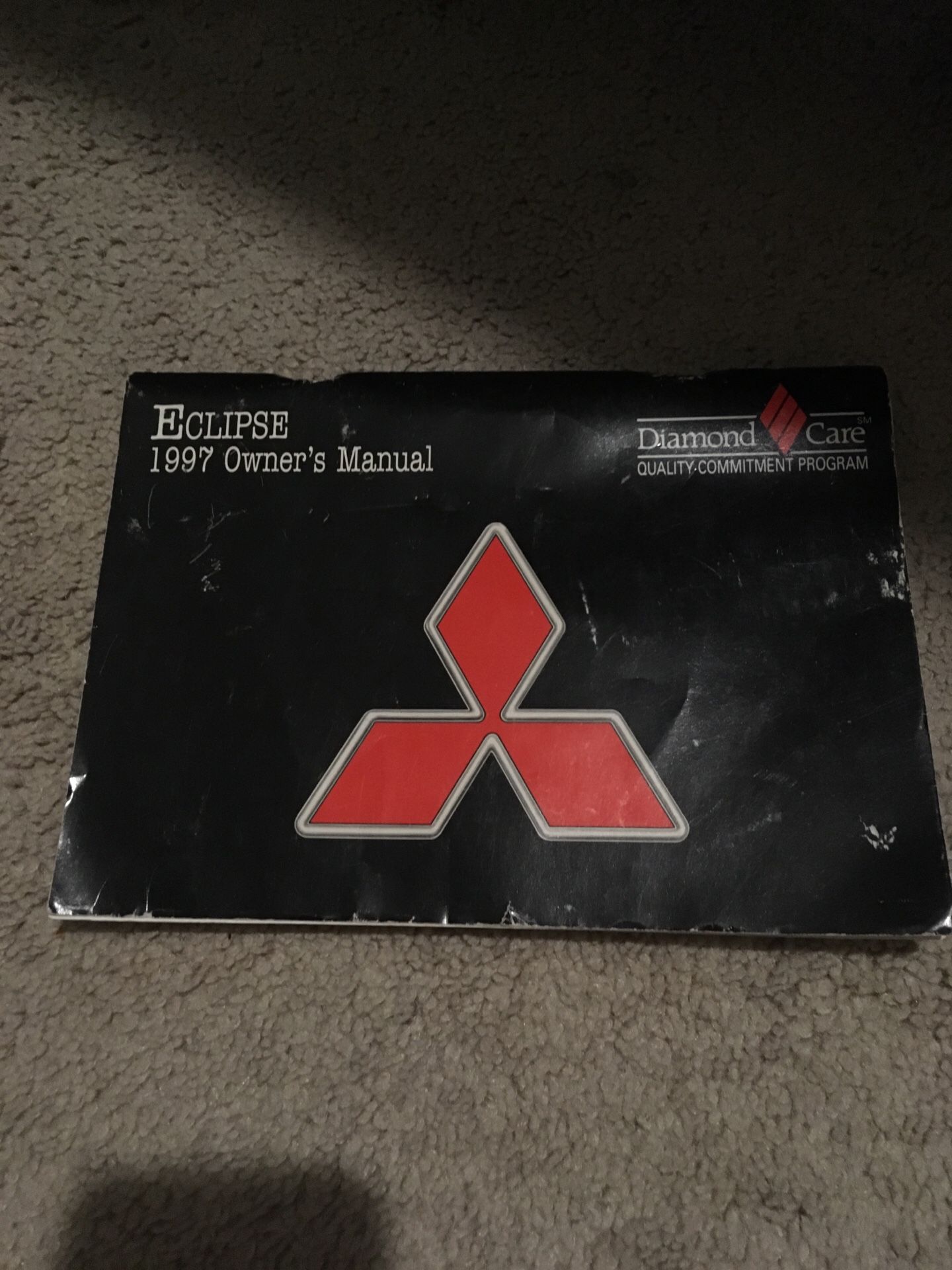 1997 Mitsubishi eclipse owners manual