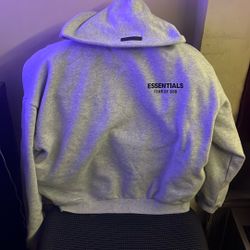 Fear Of God Essentials Hoodie (Light Heather Grey) (STOCK X VERIFIED!)