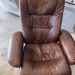 Recliner living room chair rotates and reclines